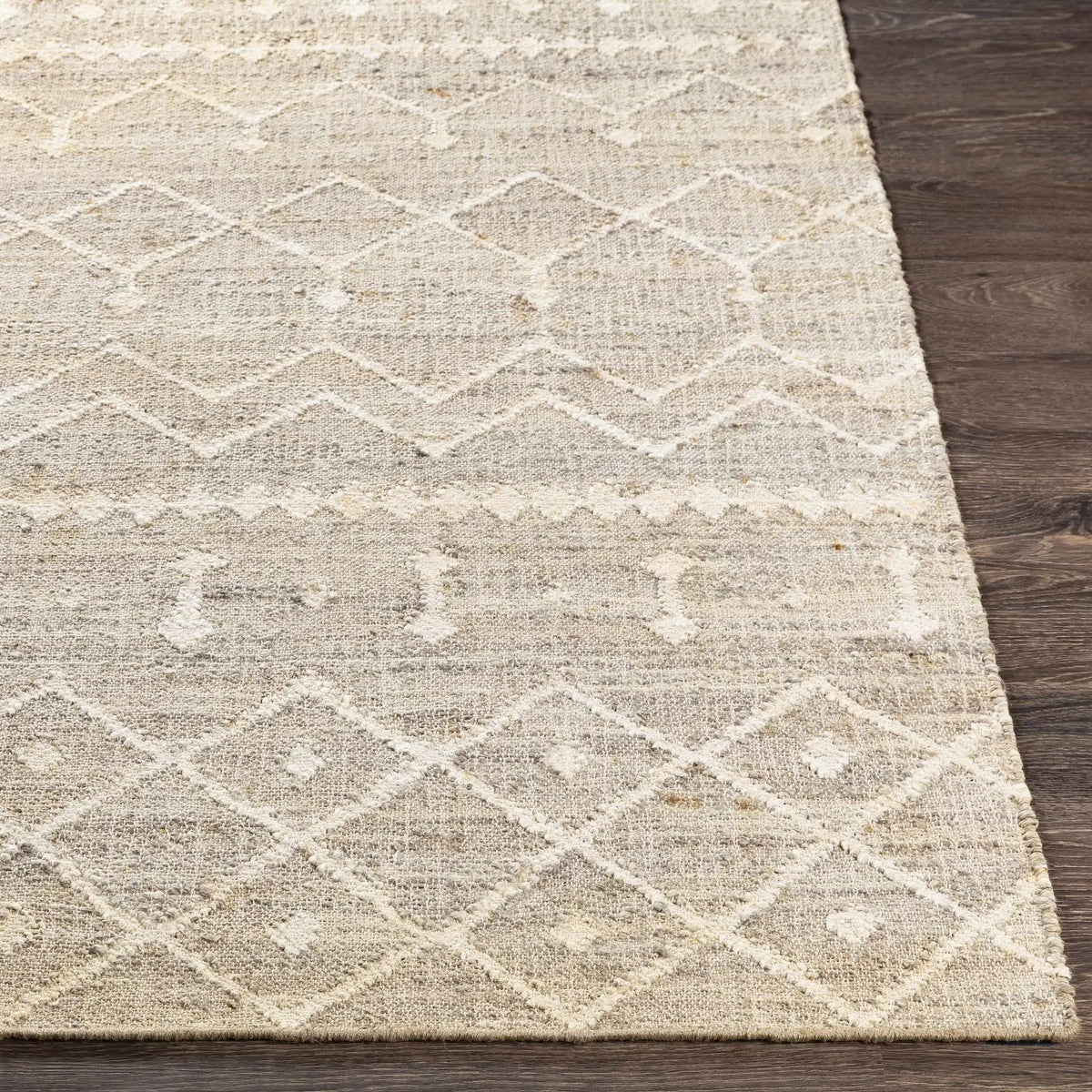 Armidale Hand Woven Beige Jute Rug - Clearance, photo 3 of 8