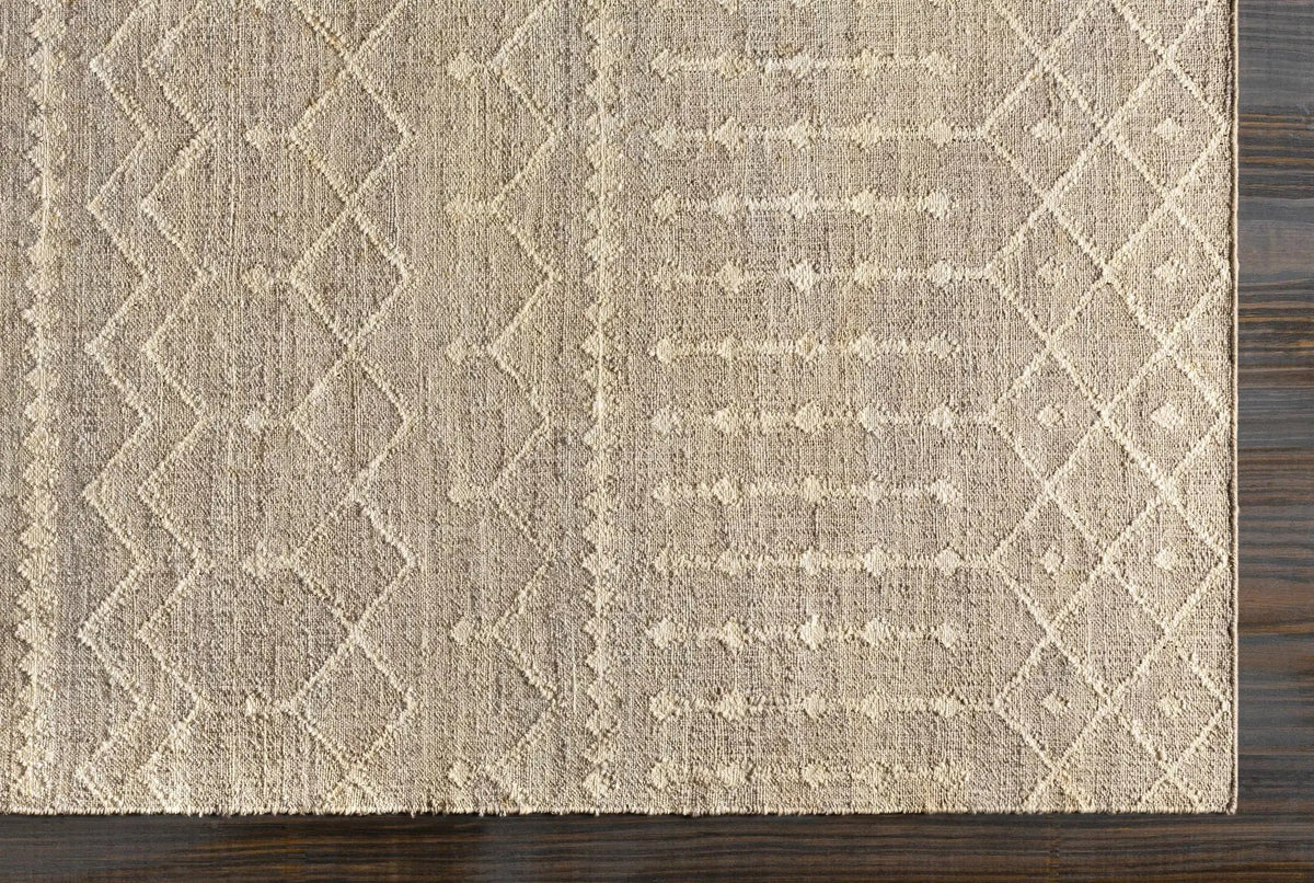 Armidale Hand Woven Beige Jute Rug - Clearance, photo 8 of 8