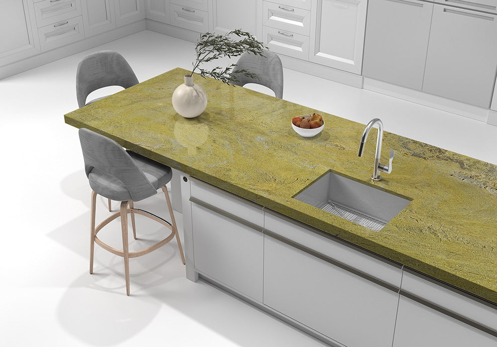 Artemis Polished Marble Slab Random room scene 4