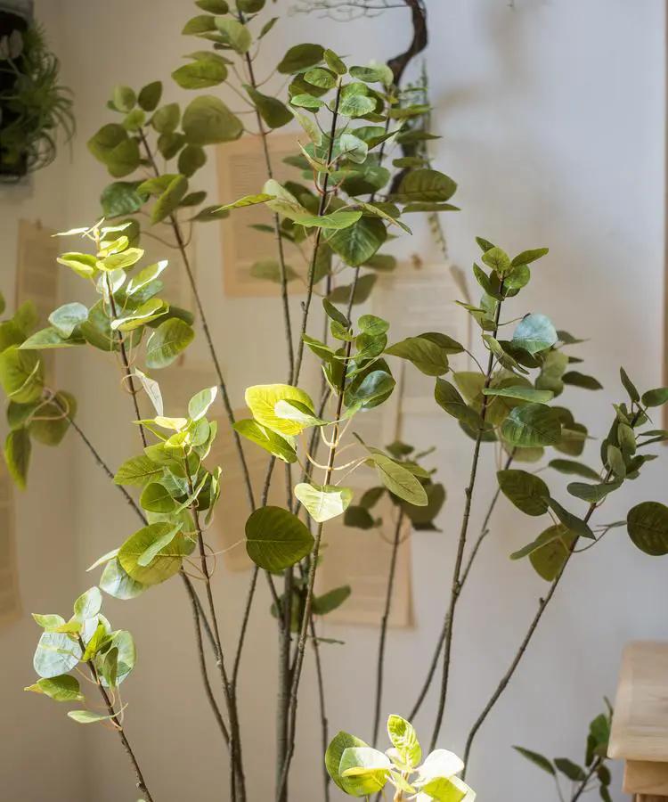 Artificial Silk Bauhinia Tree In Pot by RusticReach