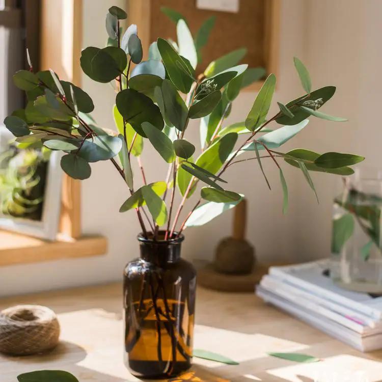 Artificial Faux Eucalyptus Leaf in Various Shapes by RusticReach