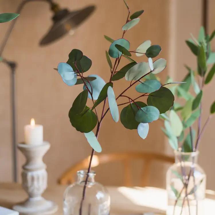 Artificial Faux Eucalyptus Leaf in Various Shapes by RusticReach