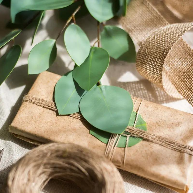 Artificial Faux Eucalyptus Leaf in Various Shapes by RusticReach