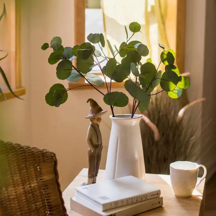 Artificial Faux Eucalyptus Leaf in Various Shapes by RusticReach