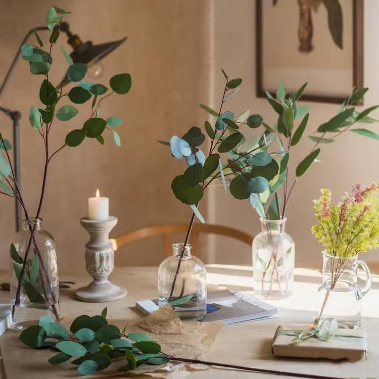 Artificial Faux Eucalyptus Leaf in Various Shapes by RusticReach