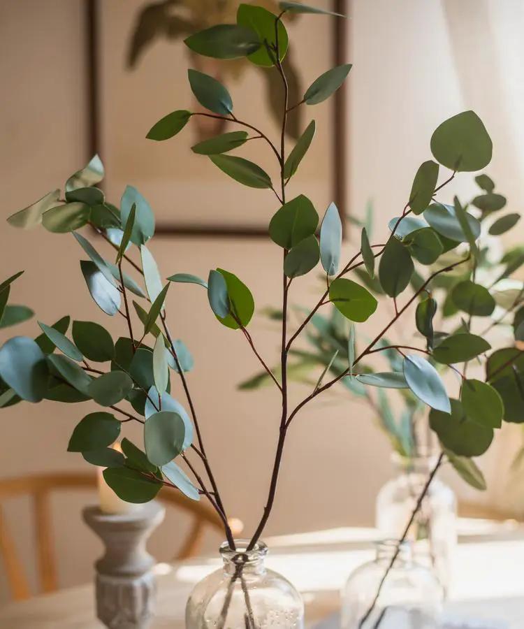 Artificial Faux Eucalyptus Leaf in Various Shapes by RusticReach