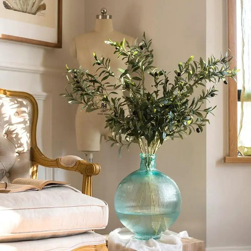 Artificial Fuax Large Olive Stem 41" Tall by RusticReach