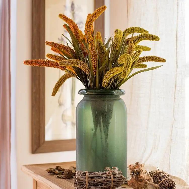 Artificial Millet Stem 37" Tall Faux by RusticReach