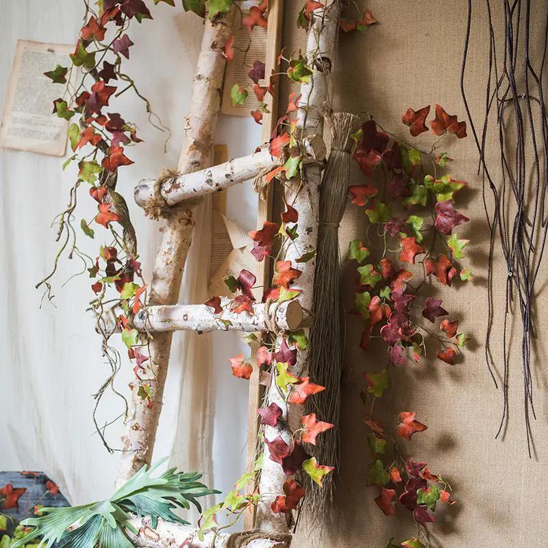 Artificial Plant Autumn Ivy League Vine 43" Long by RusticReach