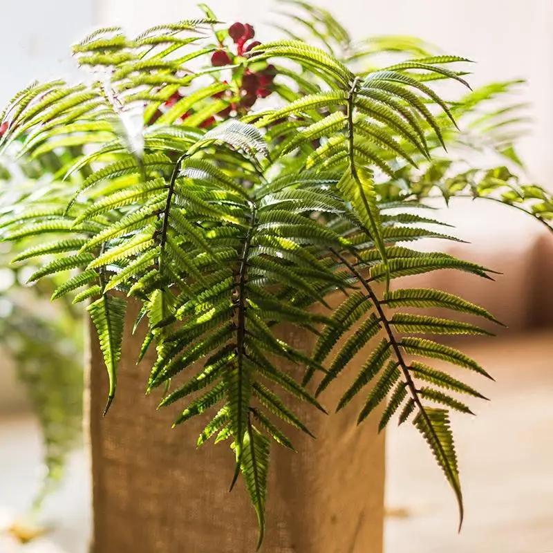 Artificial Faux Plant Chain Fern Stem 22" Tall by RusticReach