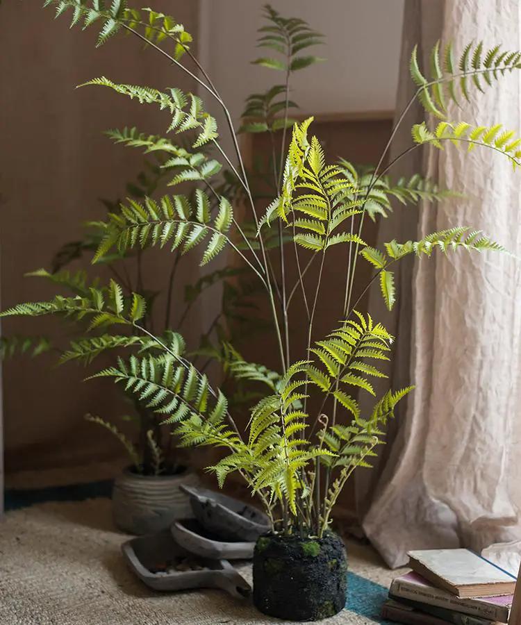 Artificial Faux Eagle Fern Bulk Plant by RusticReach