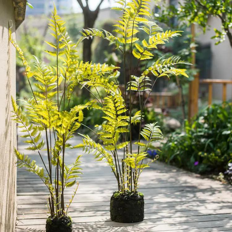 Artificial Faux Eagle Fern Bulk Plant by RusticReach