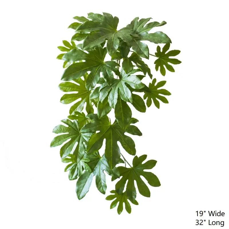 Artificial Plant Fatsia Leaf Vines 32" Long by RusticReach