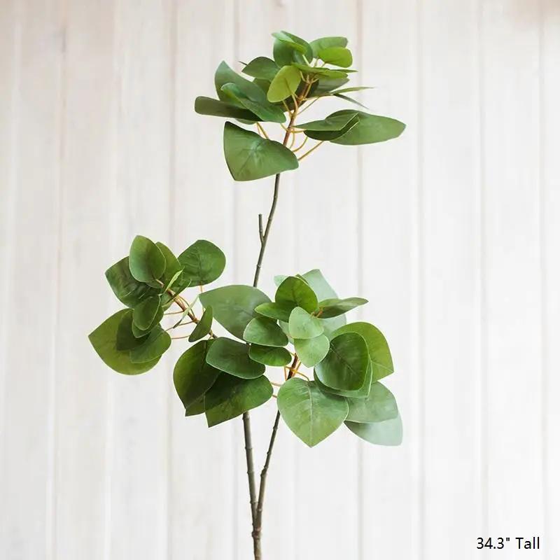 Artificial Plant Faux Bauhinia Leaf 34" Tall by RusticReach