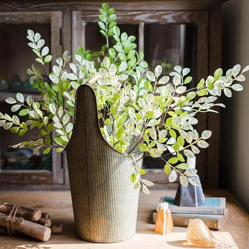 Artificial Faux Plant Fresh Spring Leaf Stem 37" Tall by RusticReach