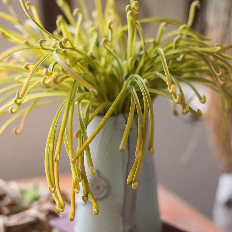 Artificial Plant Green Sarracenia Stem 12" Tall by RusticReach
