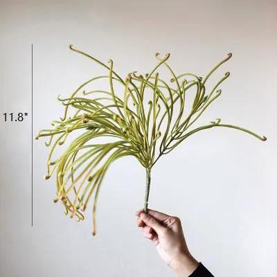 Artificial Plant Green Sarracenia Stem 12" Tall by RusticReach