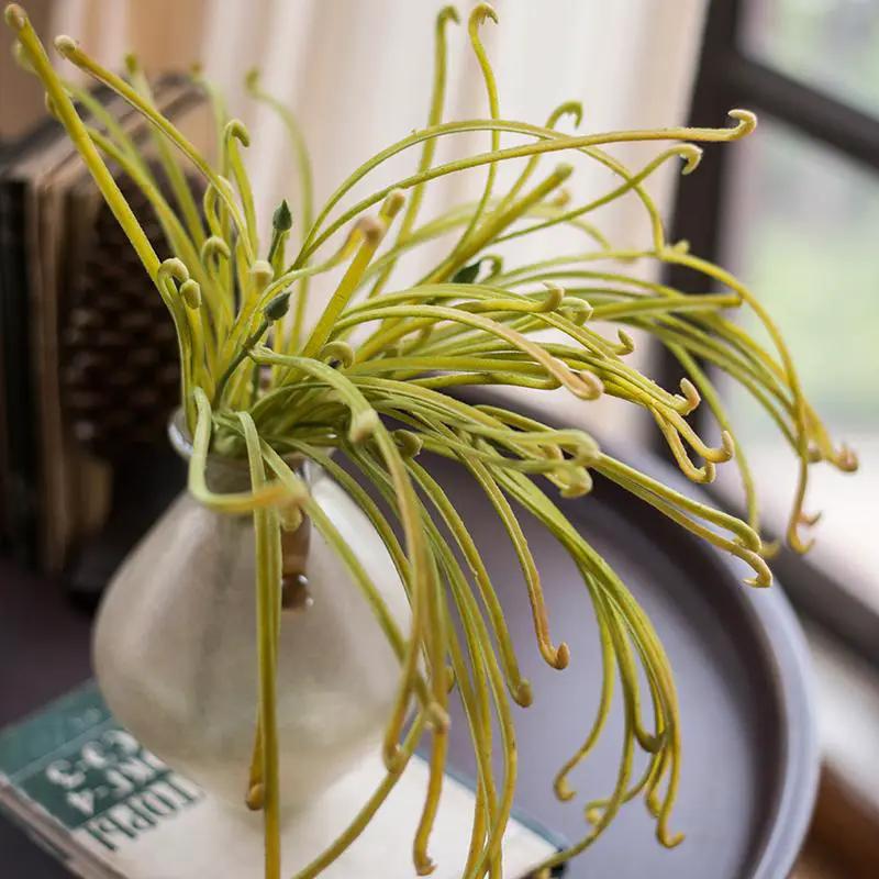 Artificial Plant Green Sarracenia Stem 12" Tall by RusticReach