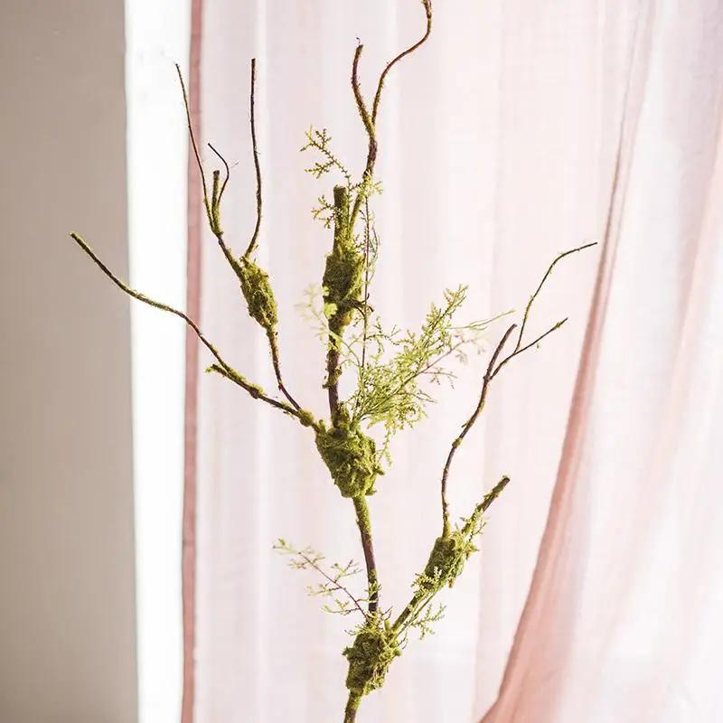 Artificial Plant Moss Rattan Stem 30" Tall by RusticReach