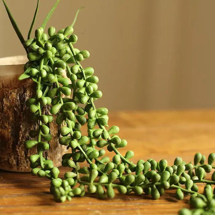 Artificial Plant Tear Drop Hanging 28" Long by RusticReach