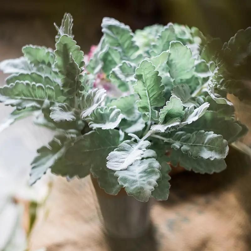 Artificial Faux Plant Wild Leaf Stem by RusticReach