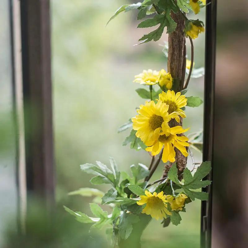 Artificial Sunflower Vine 67" Long by RusticReach