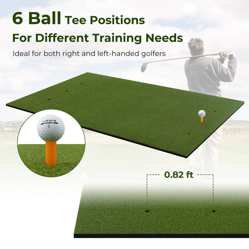 5 x 3 ft Artificial Turf Grass Practice Mat for Indoors and Outdoors by DirectDeals