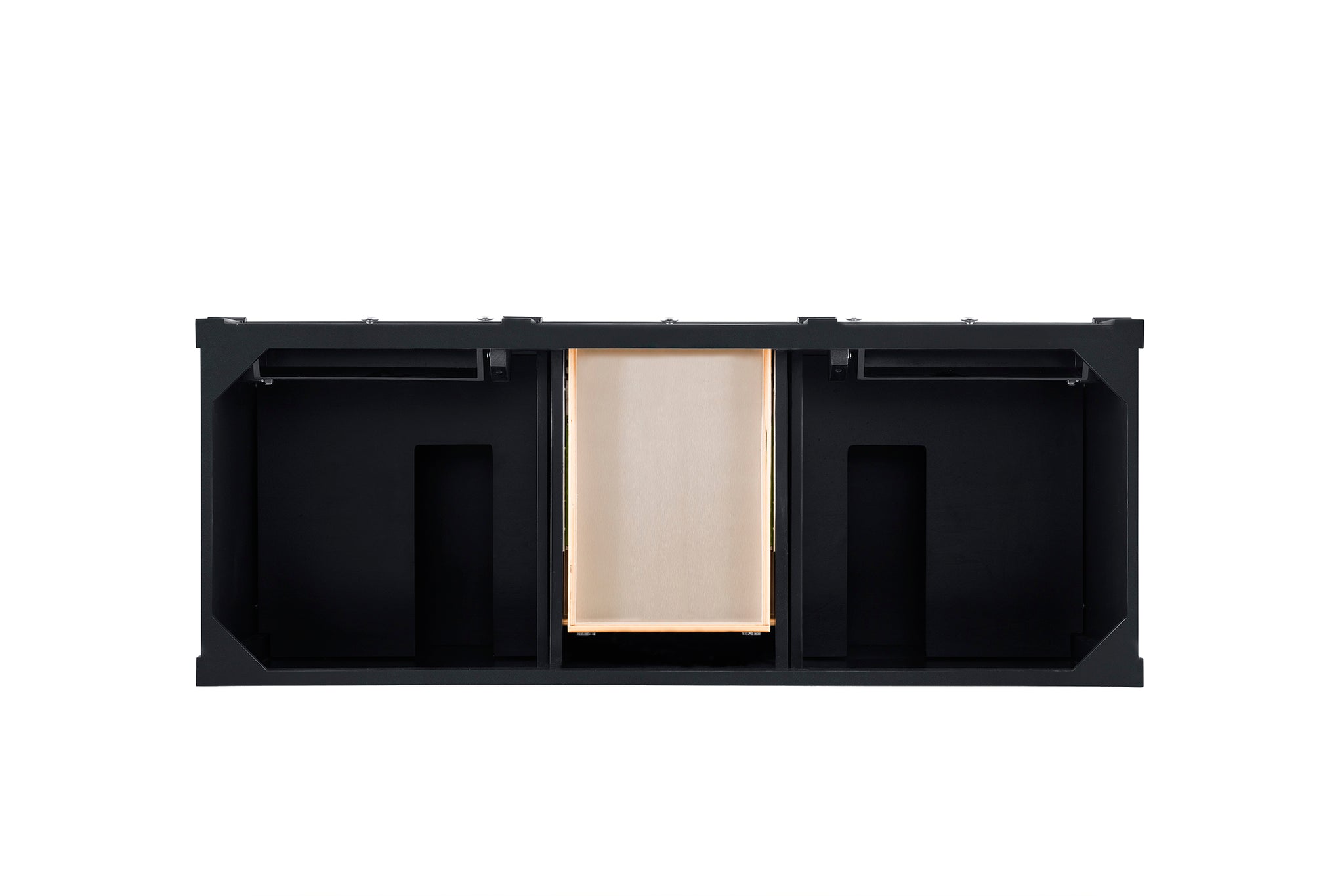 James Martin Brittany 60" Double Bathroom Vanity, Black Onyx, view 20