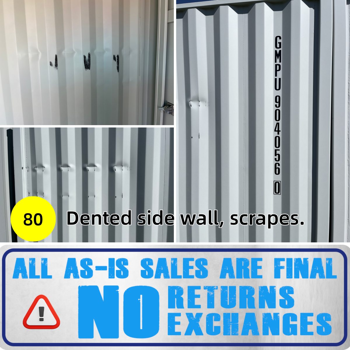 [AS-IS] 9ft Shipping Container by Chery Industrial