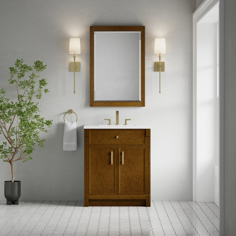 James Martin Bellshire 26" Mirror, Honey Oak, view 2