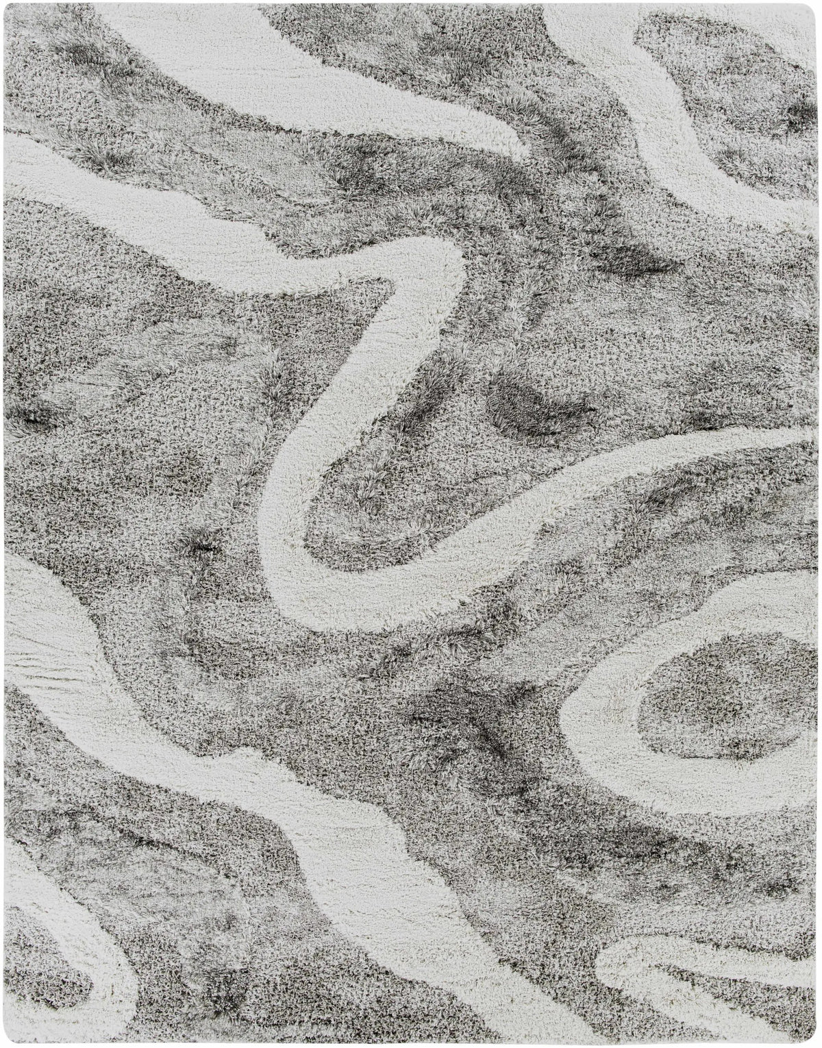 Asfordby Gray Canyon Plush Rug, photo 6 of 6