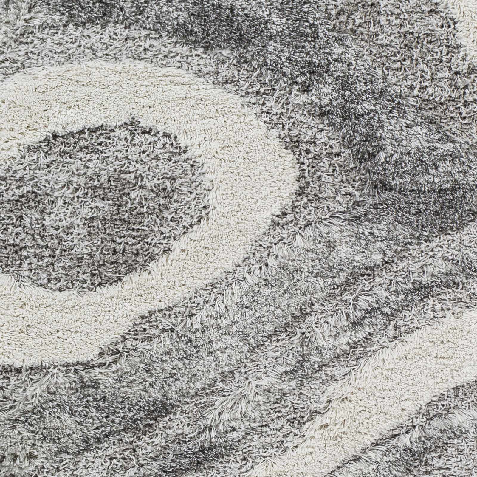 Asfordby Gray Canyon Plush Rug by Boutique Rugs