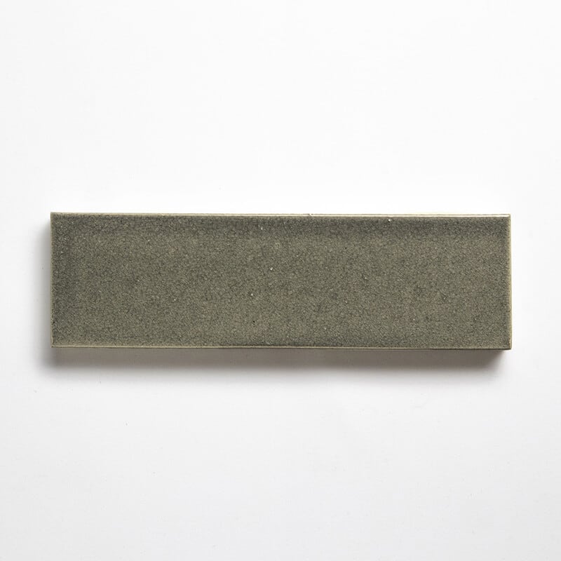 Ash Glossy Subway Glazed Terracotta Tiles 2 1/4x7 9/16 Glazed Terracotta Glossy 2x8 Tiles