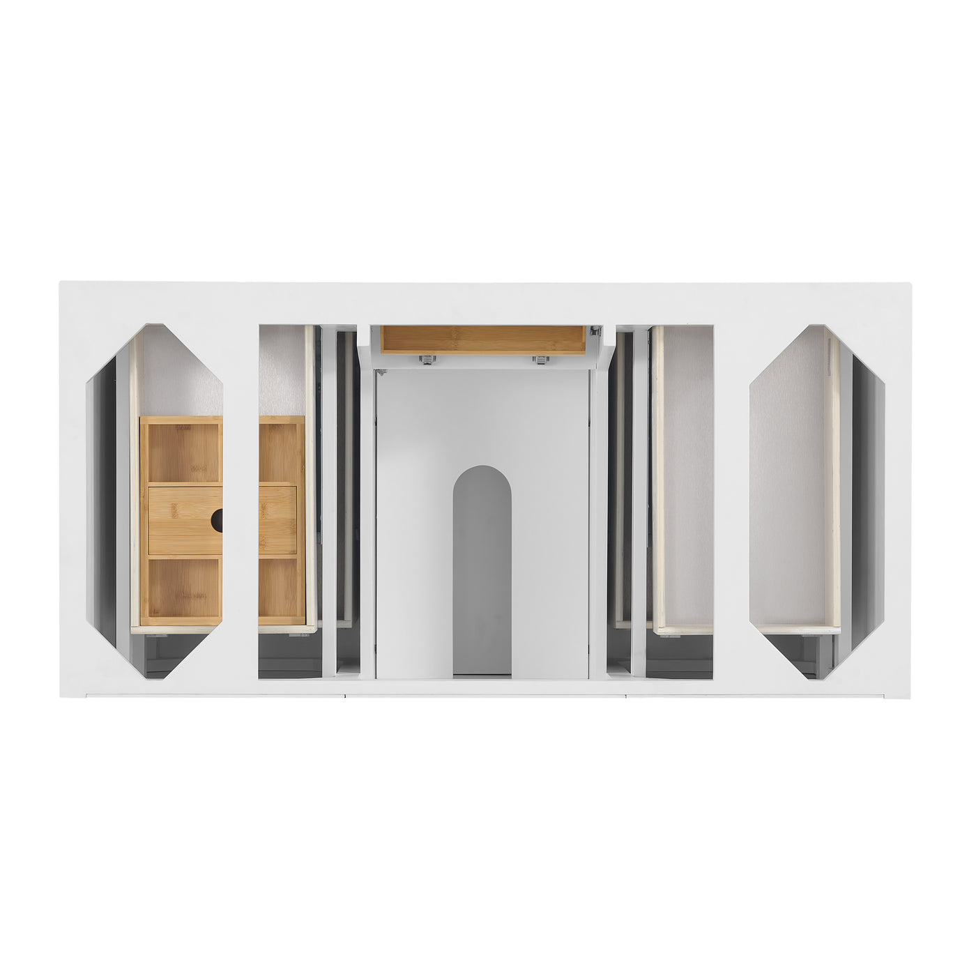 James Martin Lorelai 48" Single Bathroom Vanity, Bright White, view 29