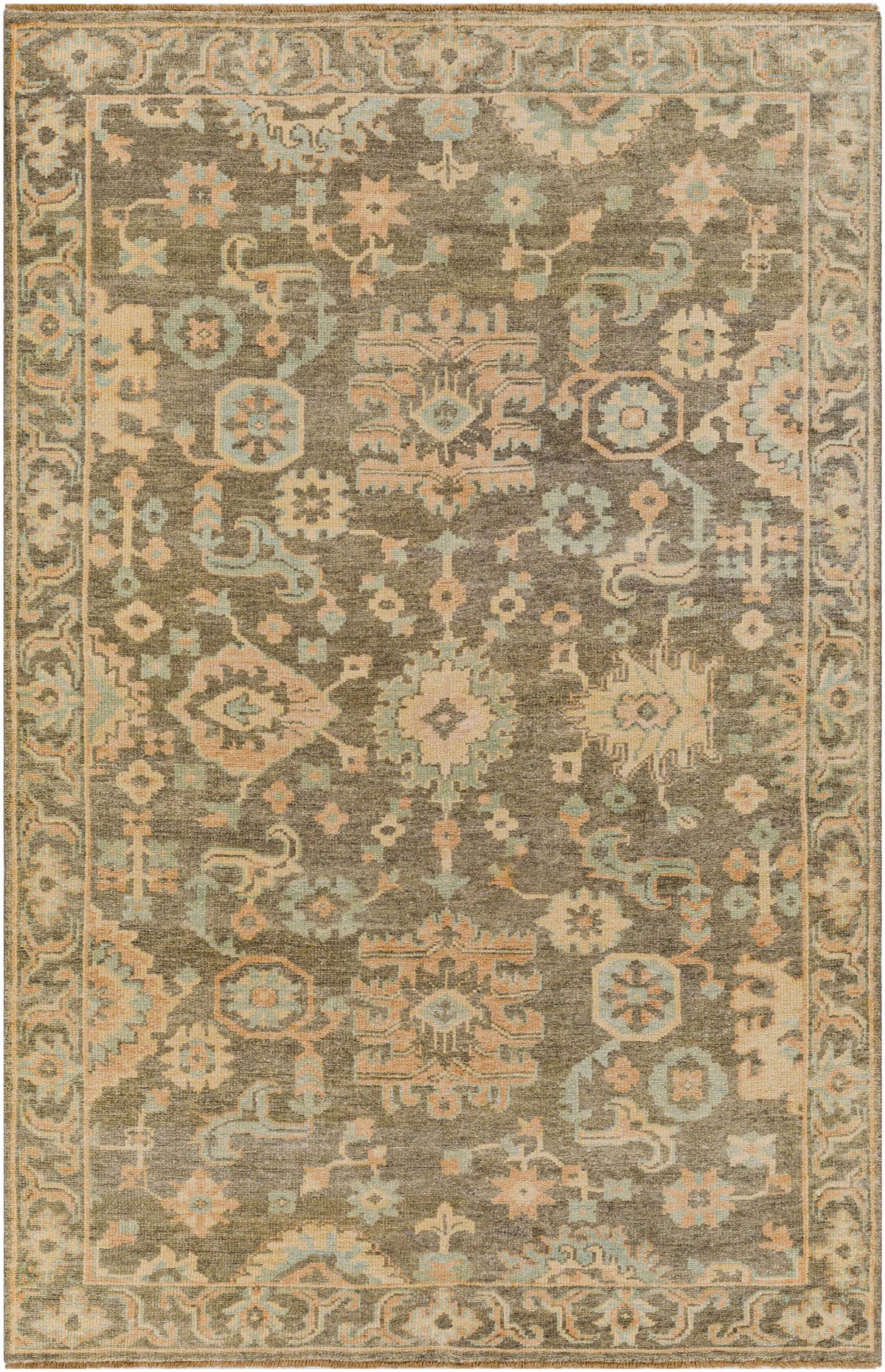 Asotin Hand Knotted Wool Area Rug - Clearance