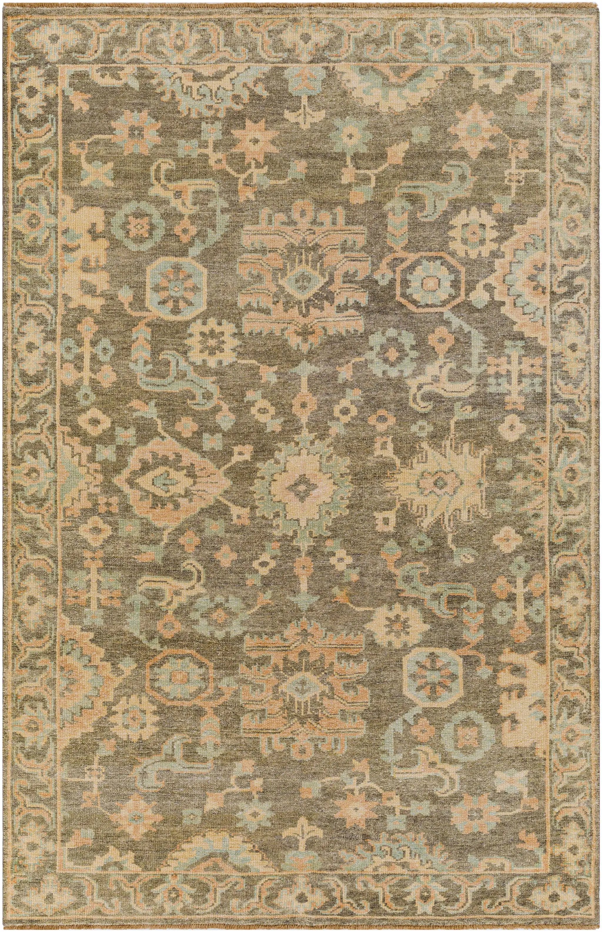 Asotin Hand Knotted Wool Area Rug - Clearance by Boutique Rugs