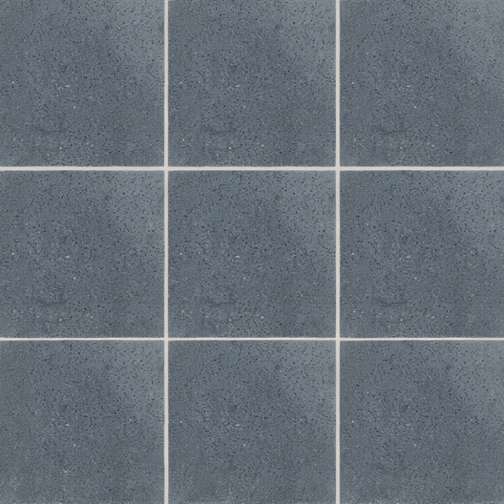 Asphalt Matte Terrazzo Tiles 8x8 Terrazzo Matte 8x8 Tiles