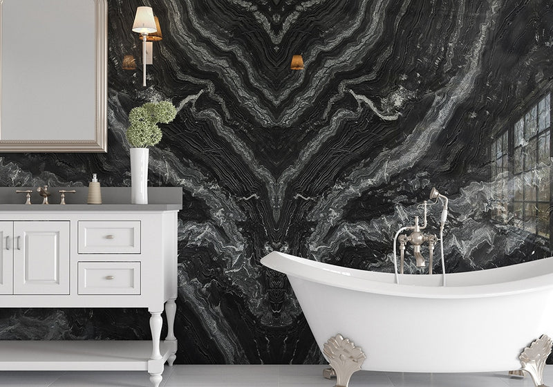 Astrix Polished Granite Slab Random room scene