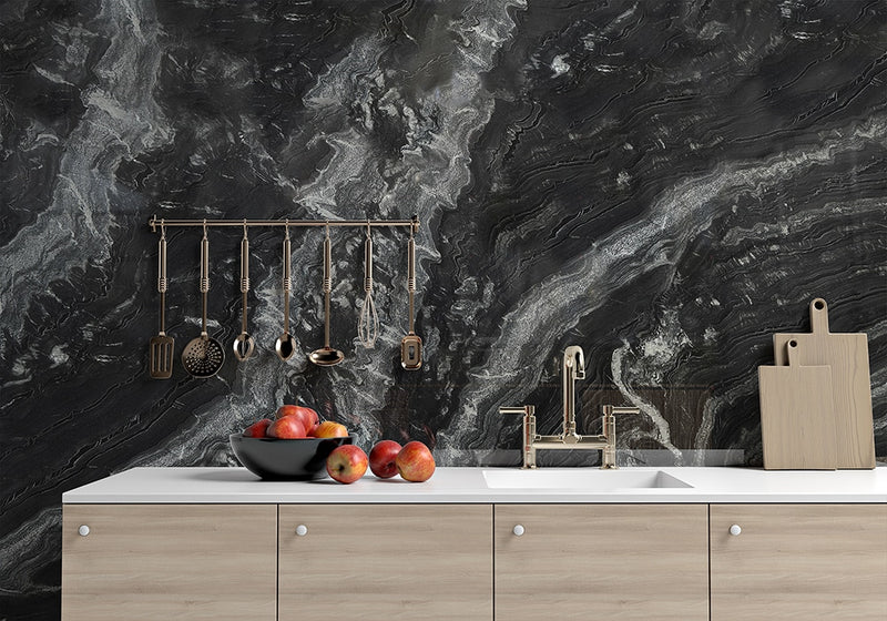 Astrix Polished Granite Slab Random room scene 2
