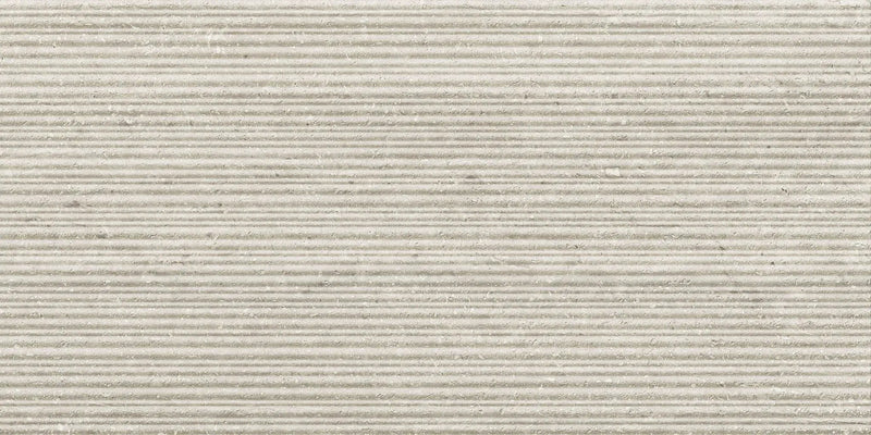 Veneer World Atelier Trail Bamboo Vein Cut Grey Travertine Look Porcelain Accent Tiles 12x24 by landmarkceramics