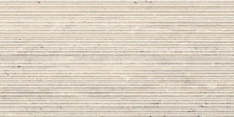 Veneer World Atelier Trail Bamboo Vein Cut Pearl Travertine Look Porcelain Accent Tiles 12x24 by landmarkceramics