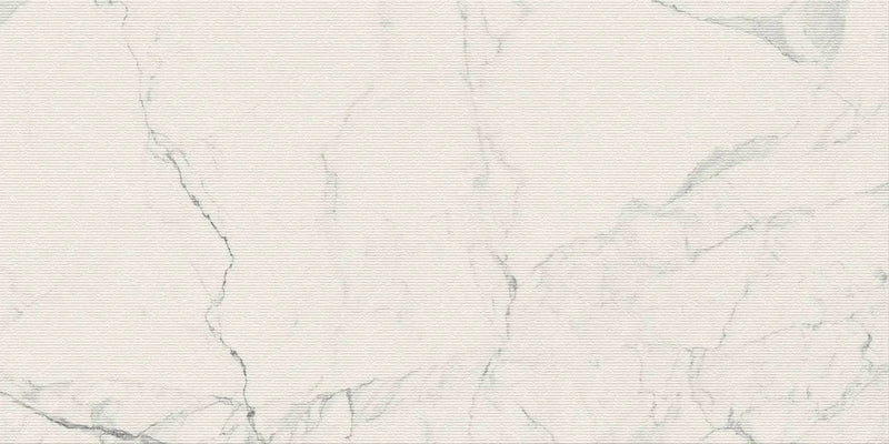 Veneer World Atelier Charme Chisel Veined Statuario Marble Look Porcelain Accent Tiles 24x48 by landmarkceramics