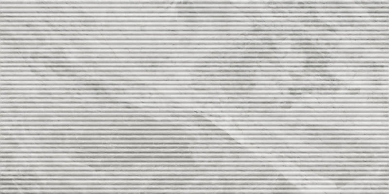Veneer World Atelier Charme Evo Flute Pearl Grey Marble Look Porcelain Accent Tiles 24x48 by landmarkceramics