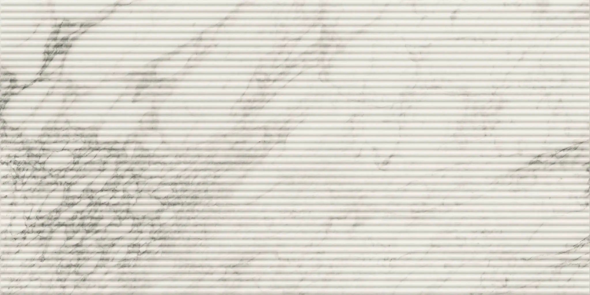 Veneer World Atelier Charme Evo Flute Renoir Plus Marble Look Porcelain Accent Tiles 24x48 by landmarkceramics