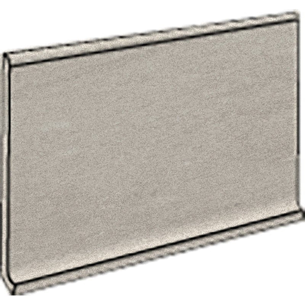 Atelier Grey Light Honed Cove Base Concrete Look Porcelain Mouldings 6x12