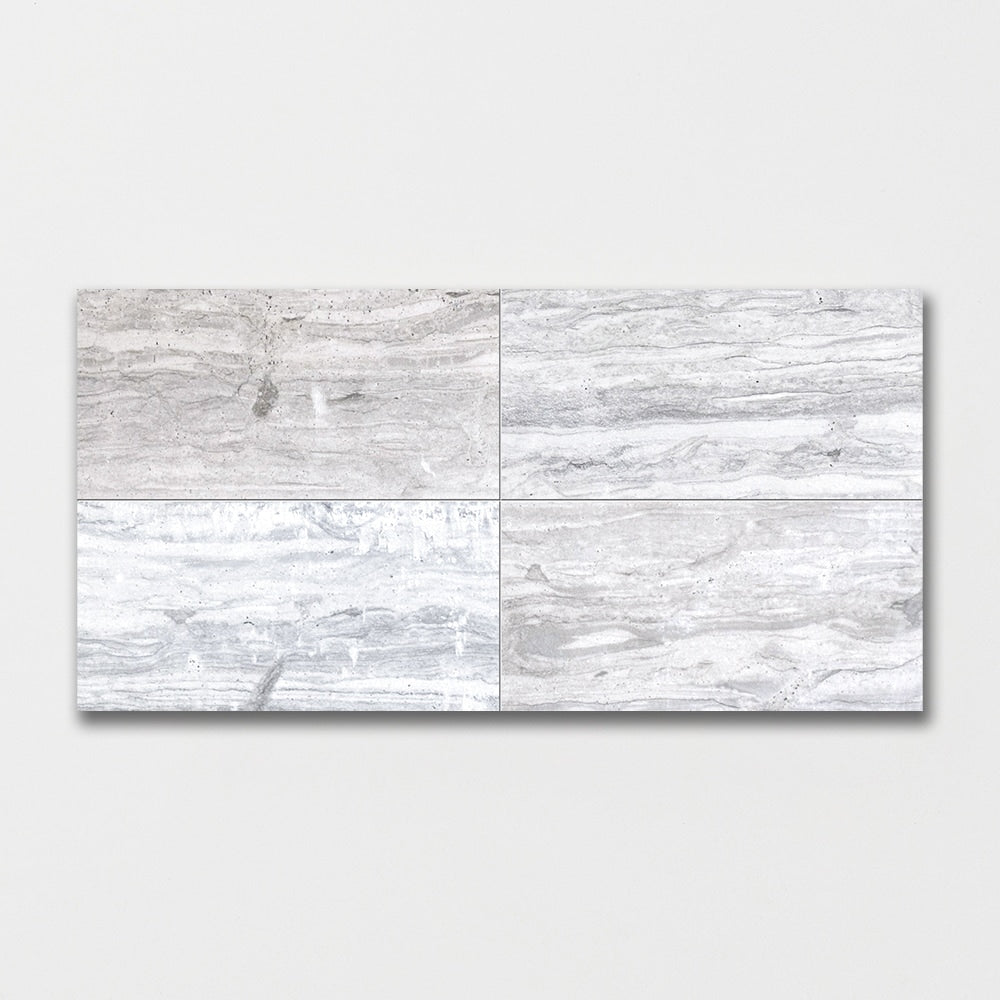 Atelier Grey Light Honed Marble Tiles 12x24 Marble Honed 12x24 Tiles — 2
