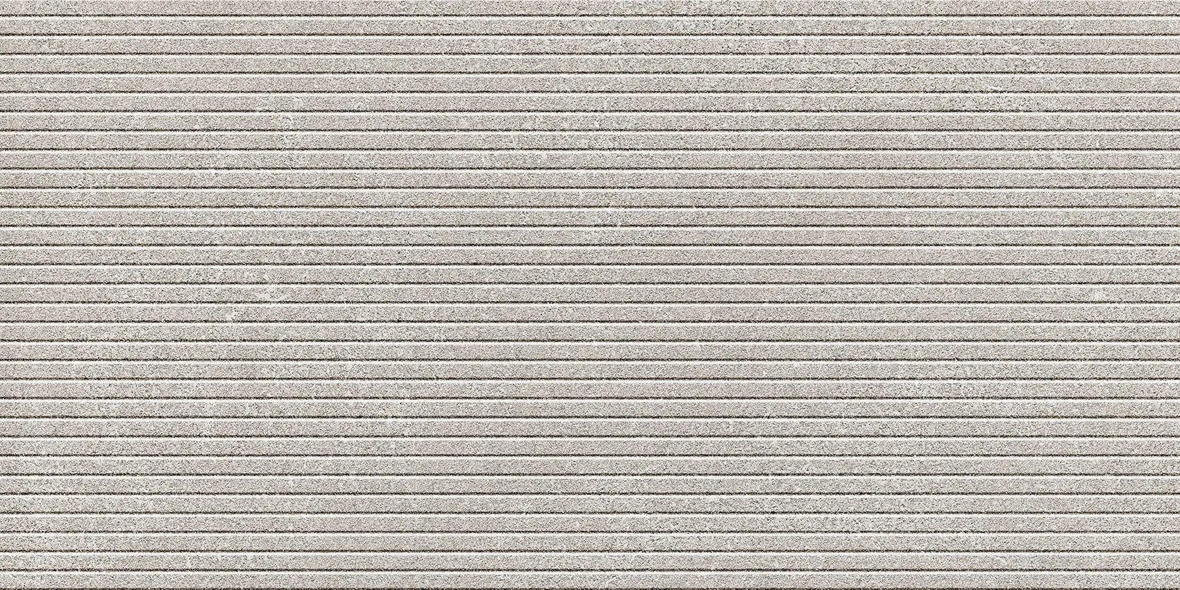Veneer World Atelier Indiana Salem Groove Large Grey Select Limestone Look Porcelain Accent Tiles 12x24 by landmarkceramics