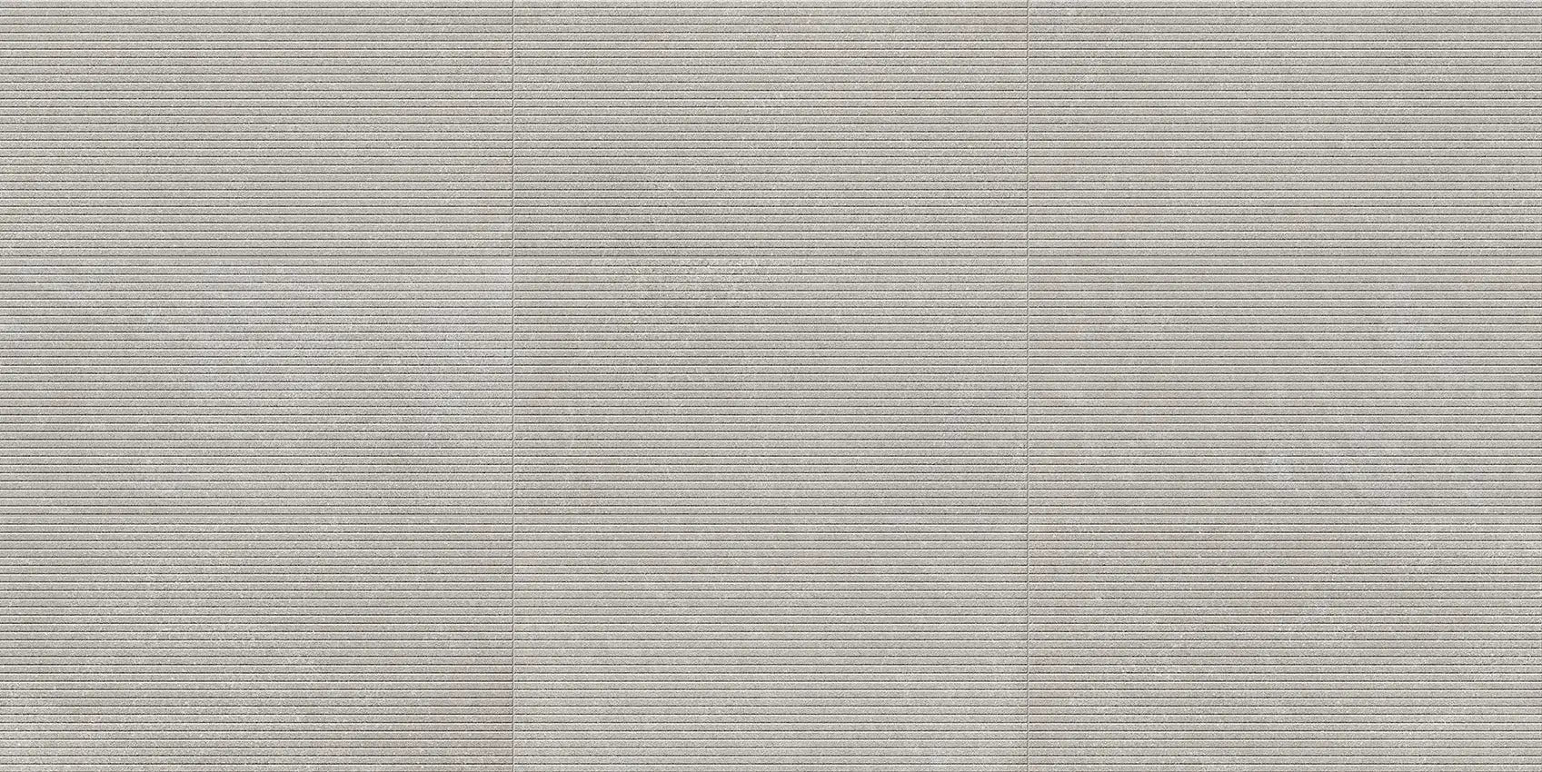 Veneer World Atelier Indiana Salem Groove Large Grey Select Limestone Look Porcelain Accent Tiles 12x24 by landmarkceramics