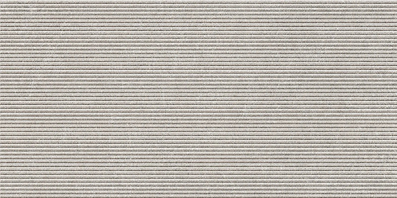 Veneer World Atelier Indiana Salem Groove Small Grey Select Limestone Look Porcelain Accent Tiles 12x24 by landmarkceramics