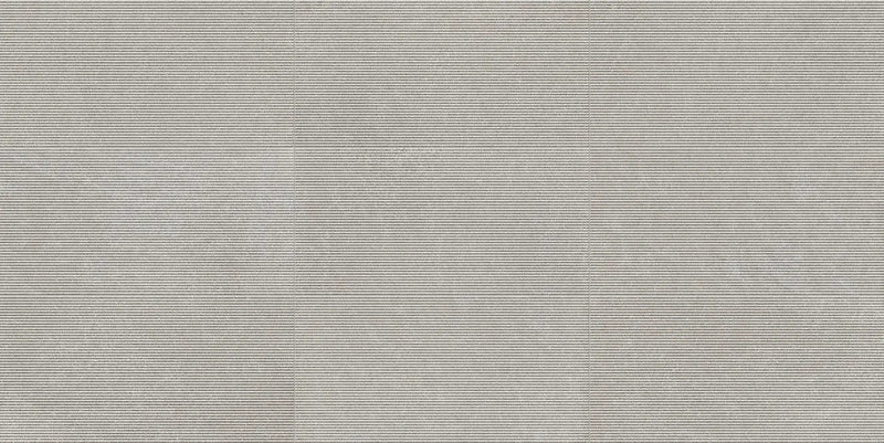 Veneer World Atelier Indiana Salem Groove Small Grey Select Limestone Look Porcelain Accent Tiles 12x24 by landmarkceramics